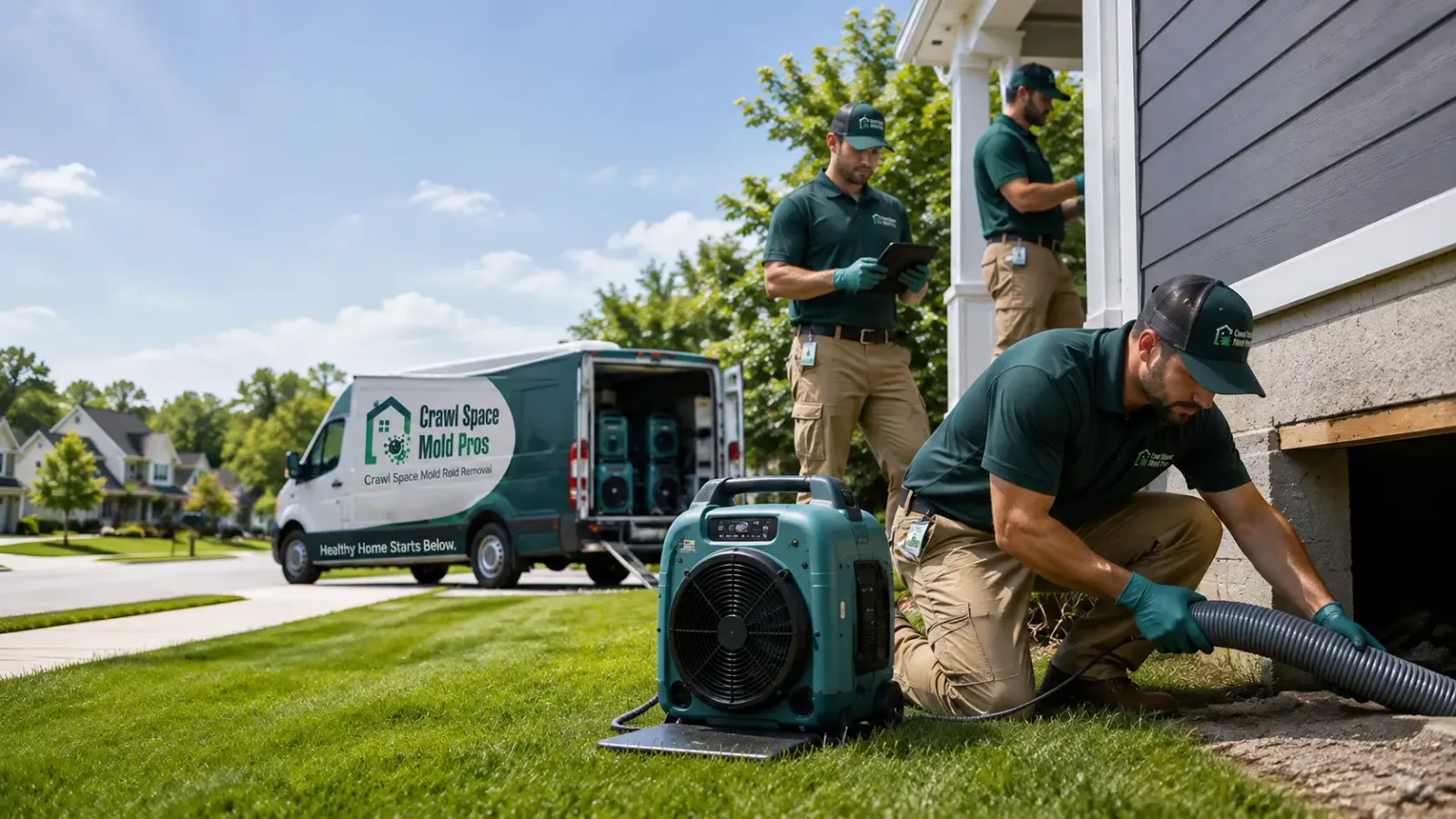 Crawl Space Mold Removal in Monessen, PA